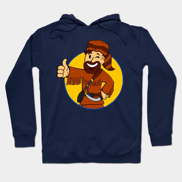 Mountaineer Vault Boy Hoodie by Ferrell